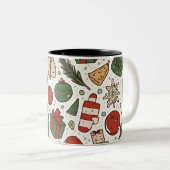 Christmas Mug Tweekleurige Koffiemok (Voorkant rechts)