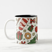 Christmas Mug Tweekleurige Koffiemok (Links)
