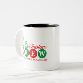 Christmas Mug Tweekleurige Koffiemok (Voorkant links)