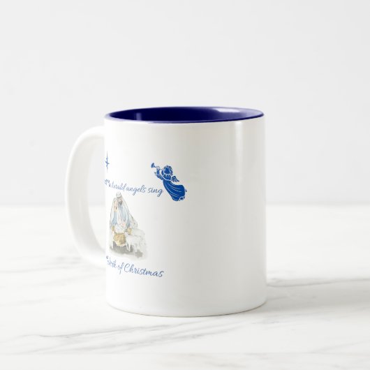 Christmas Mug Tweekleurige Koffiemok (Voorkant links)