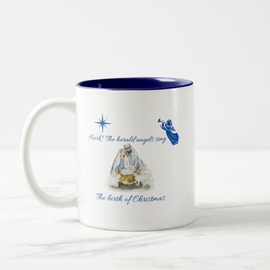 Christmas Mug Tweekleurige Koffiemok (Links)