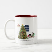 Christmas Mug Tweekleurige Koffiemok (Links)