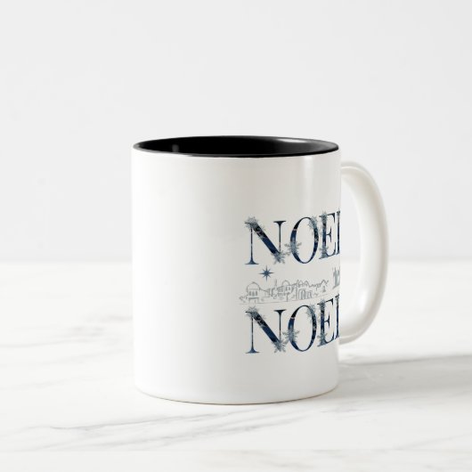 Christmas Mug Tweekleurige Koffiemok (Voorkant rechts)