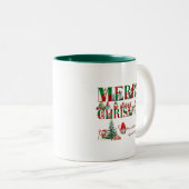 Christmas Mug Tweekleurige Koffiemok (Voorkant rechts)