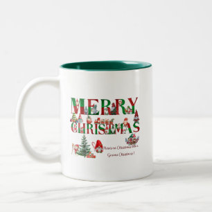 Christmas Mug Tweekleurige Koffiemok