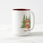 Christmas Mug Tweekleurige Koffiemok (Voorkant rechts)
