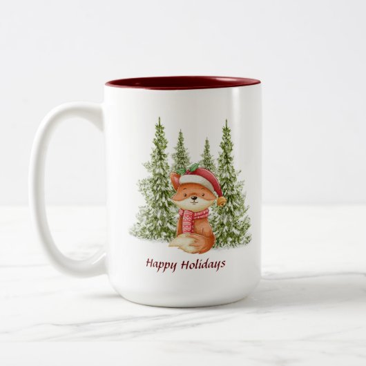 Christmas Mug Tweekleurige Koffiemok (Links)