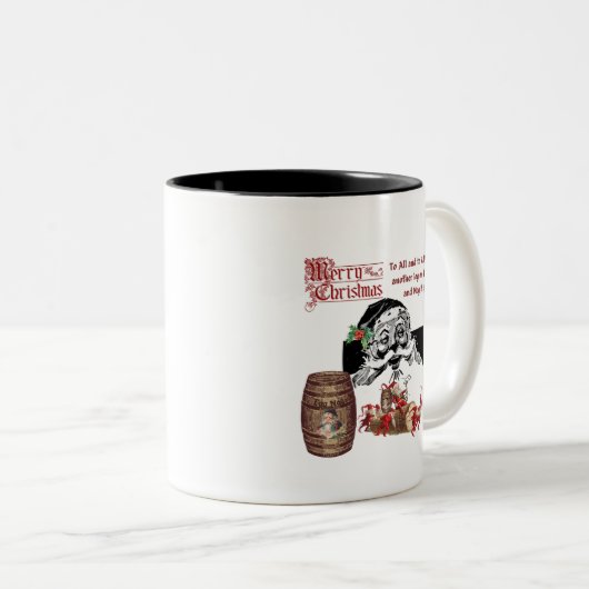 Christmas Mug Tweekleurige Koffiemok (Voorkant rechts)