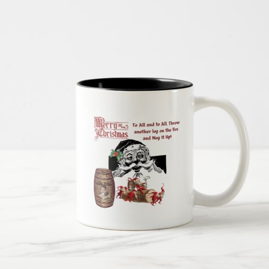 Christmas Mug Tweekleurige Koffiemok (Rechts)