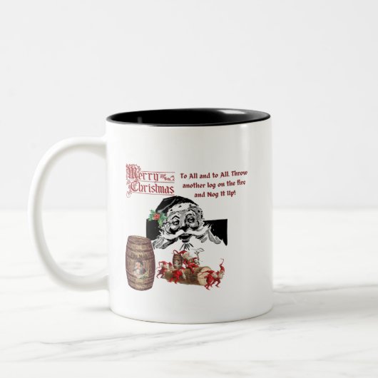 Christmas Mug Tweekleurige Koffiemok (Links)
