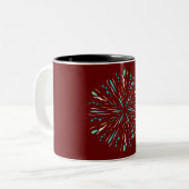 Christmas Mug Tweekleurige Koffiemok (Voorkant links)