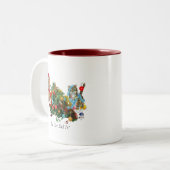 Christmas Mug Tweekleurige Koffiemok (Voorkant links)