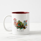 Christmas Mug Tweekleurige Koffiemok (Links)