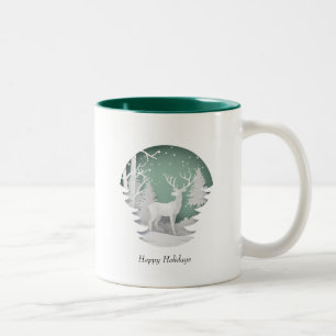 Christmas Mug Tweekleurige Koffiemok