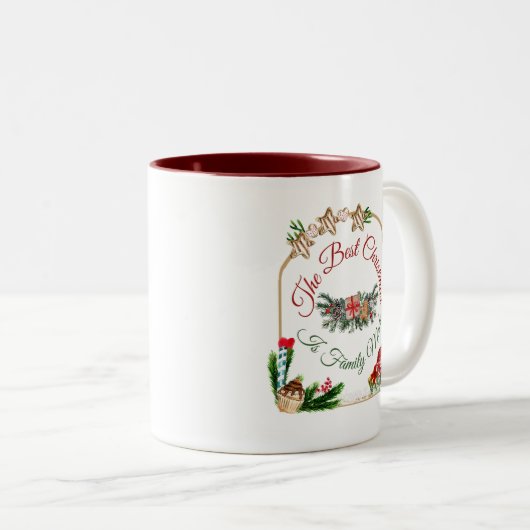Christmas Mug Tweekleurige Koffiemok (Voorkant rechts)