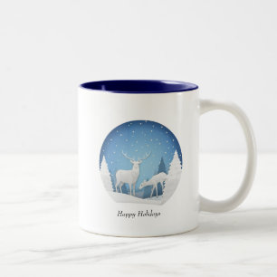 Christmas Mug Tweekleurige Koffiemok