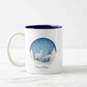 Christmas Mug Tweekleurige Koffiemok (Links)