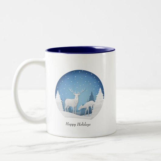 Christmas Mug Tweekleurige Koffiemok (Links)