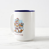 Christmas Mug Tweekleurige Koffiemok (Voorkant links)