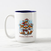 Christmas Mug Tweekleurige Koffiemok (Links)