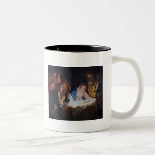 Christmas Mug Tweekleurige Koffiemok (Rechts)