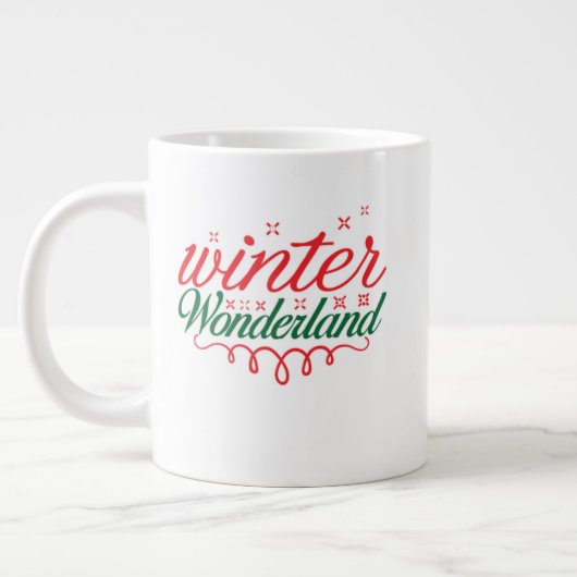Christmas Mug – Warm Holiday Cocoa & Coffee Cup Grote Koffiekop (Links)