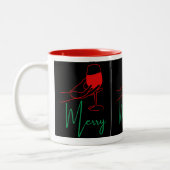 Christmas mugs tweekleurige koffiemok (Links)