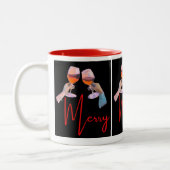 Christmas mugs tweekleurige koffiemok (Links)