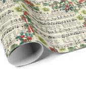Christmas Music, Joy to the World, Cadeaupapier (Rol Hoek)