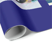 CHRISTMAS NACHT/SANTA CLAUS VIOLIN SPELEN CADEAUPAPIER (Rol Hoek)