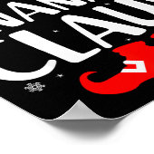 Christmas Nana Claus Leopard Family Matching Pajam Poster (Hoek)