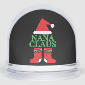 Christmas Nana Claus Sneeuwbol (Voorkant)