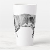 Christmas Nap, Pit Mix Peace Latte Mok (Voorkant)