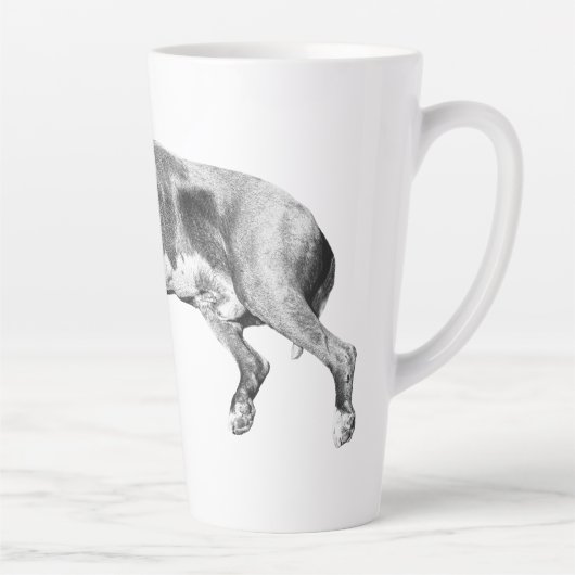 Christmas Nap, Pit Mix Peace Latte Mok (Rechts)