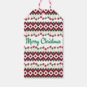 Christmas Napkins Cadeaulabel (Voorkant)