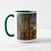 Christmas Nativity Combo Mug Santa Claus Mok (Links)