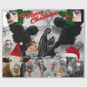 CHRISTMAS NATIVITY DESIGNER Wrapping Paper Cadeaupapier (Vlak)