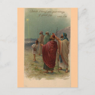 Christmas Nativity Feestdagenkaart