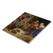 CHRISTMAS NATIVITY GIFT TILE - MAGNIFICANTE GIFTEN TEGELTJE (Zijkant)