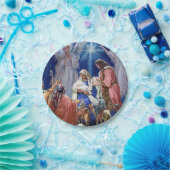 CHRISTMAS NATIVITY PAPIER BORDEN PAPIEREN BORDJE (Feest)