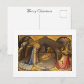 Christmas Nativity Post Kaart (Voorkant / Achterkant)
