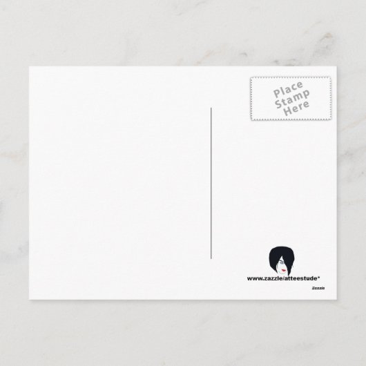 Christmas Nativity Scene Briefkaart (Achterkant)