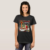 Christmas Nativity Scene Every Knee Shall Bow Sant T-shirt (Voorkant volledig)