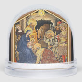 Christmas Nativity Snow Globe Sneeuwbol (Voorkant)