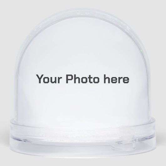 Christmas Nativity Snow Globe Sneeuwbol (Achterkant)