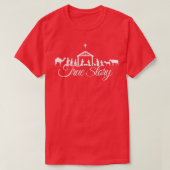 Christmas Nativity  T-shirt (Design voorkant)