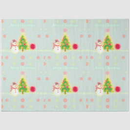 Christmas Neon Trendy Holiday Collectie Tissuepapier