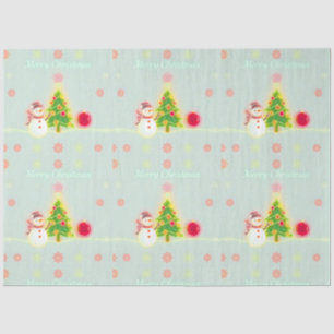 Christmas Neon Trendy Holiday Collectie Tissuepapier
