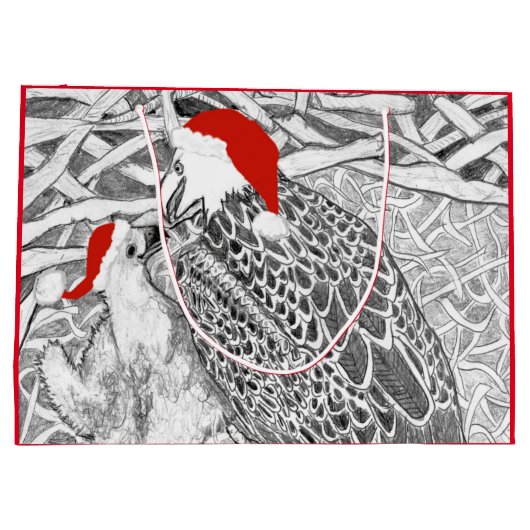 CHRISTMAS NEST HARRIET + M HOME DAD + DAUGHTER GROOT CADEAUZAKJE (Achterkant)