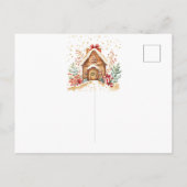 Christmas New Home Card Aankondigingskaart (Achterkant)